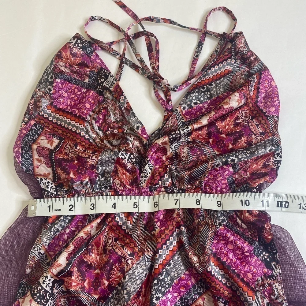 Victoria’s Secret Floral Lace mesh Bodysuit - Picture 4 of 8